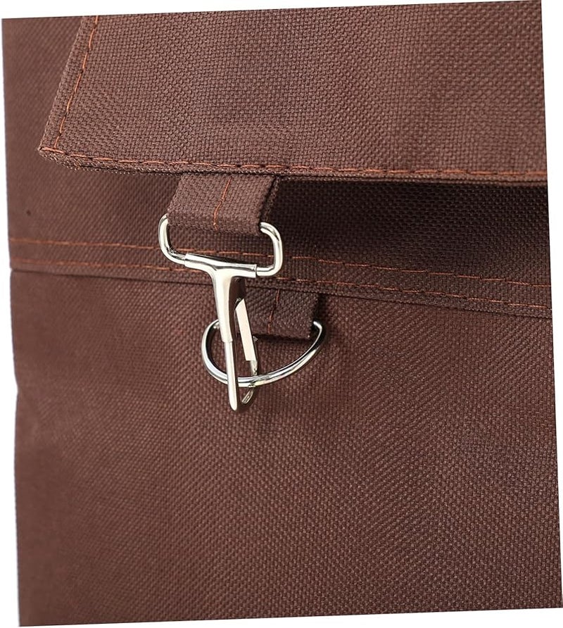 Large Capacity Janitorial Cart Bag Heavy Duty Polyester for Hotels Hospitals Offices - Image 3